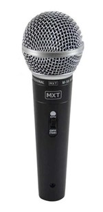 Microfone Dinâmico de Metal Profissional MXT - M-58