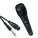 Microfone Dinâmico Infokit com Fio 1,5m P10