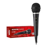 Ficha técnica e caractérísticas do produto Microfone Dinâmico Mxt M-1800b Profissional