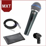 Ficha técnica e caractérísticas do produto Microfone Dinâmico MXT PRO de Mão BTM-58A
