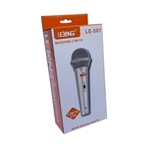 Ficha técnica e caractérísticas do produto Microfone Dinâmico Profissional Le-501 Lelong - com Fio 2.5m