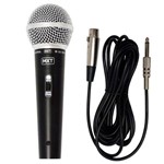Microfone Dinâmico Profissional M-58 C/ Cabo 3 Metros - Lxshop