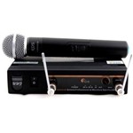 Microfone Dinâmico Sem Fio Xlr/P10 Kdsw481m Kadosh Kds