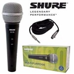 Ficha técnica e caractérísticas do produto Microfone Dinâmico Shure SV100 C/ Cabo - AC0966