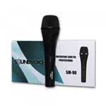 Microfone Dinâmico Soundvoice SM90 C/ Cabo e BAG - AC1762