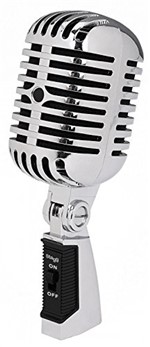 Ficha técnica e caractérísticas do produto Microfone Dinâmico Vintage Stagg SDMP40 CR
