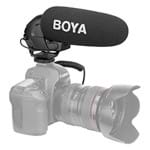 Ficha técnica e caractérísticas do produto Microfone Direcional Shotgun Boya By-3031 Pro