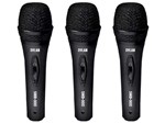 Ficha técnica e caractérísticas do produto Microfone Dylan Smd-300 Kit C/ 3