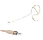 Microfone Headset C/ Fio P/ Body Pack,Omni,rosca Interna Stereo - Aj Som Acessórios Musicais