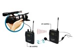 Ficha técnica e caractérísticas do produto Microfone Headset para Câmera DSLR Lyco WCS-01 - Compatível com Lapela