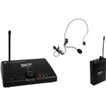 Ficha técnica e caractérísticas do produto Microfone Headset Sem Fio Uhf - Mini-v - Skp