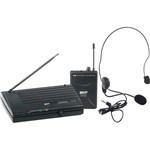 Ficha técnica e caractérísticas do produto Microfone Headset Sem Fio - Vhf895 - Skp