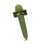 Ficha técnica e caractérísticas do produto Microfone Hulk Verde Escuro com Luz Toyng