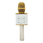 Ficha técnica e caractérísticas do produto Microfone Infantil com Bluetooth - Dourado - Toyng