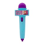 Ficha técnica e caractérísticas do produto Microfone Infantil com Eco e Luzes - Azul - Frozen - Disney - Toyng