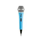 Ficha técnica e caractérísticas do produto Microfone IRig Voice Azul IK Multimedia