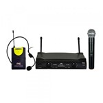 Ficha técnica e caractérísticas do produto Microfone Jwl U-585h Headset/bastão Uhf