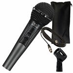 Microfone Kadosh K-1 de Mão + Cabo XLR X XLR 5 Metros