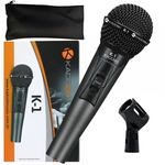 Ficha técnica e caractérísticas do produto Microfone Kadosh K-1 De mão Com Fio