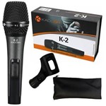 Ficha técnica e caractérísticas do produto Microfone Kadosh K-2 de Mão