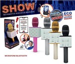 Ficha técnica e caractérísticas do produto Microfone Karaoke Musical Infantil Show Bluetooth - Toyng