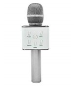 Ficha técnica e caractérísticas do produto Microfone Karaokê Show Bluetooth - Toyng (PRATA)