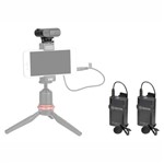 Ficha técnica e caractérísticas do produto Microfone Lapela Duplo Sem Fio para Smartphone e Câmeras Boya By-wm4 Pro-k2