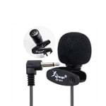 Ficha técnica e caractérísticas do produto Microfone Lapela Mini P2 3.5mm Stereo Knup Kp-911