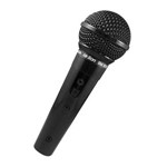 Microfone Leson SM58 B Metálico Freqüência 50Hz a 15 Khz Preto