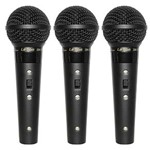 3 Microfone Leson Sm58 B Preto Fosco