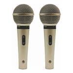 Ficha técnica e caractérísticas do produto 2 Microfone Leson Sm58 P4 Vocal Profissional - Oferta Loja
