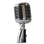Microfone Mão Leacs LC 55 Cromado