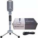 Ficha técnica e caractérísticas do produto Microfone Marantz Podcast Profissional Retro Cast USB
