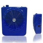Ficha técnica e caractérísticas do produto MicroFONE MEGAFONE Digital Palestras Amplificador de Voz - Azul