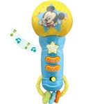 Ficha técnica e caractérísticas do produto Microfone Mickey Amarelo com Azul - Disney
