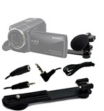 Ficha técnica e caractérísticas do produto Microfone Mini C/Zoom P/Filmadora de Mão - VIVITAR VIVMIC403
