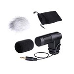 Ficha técnica e caractérísticas do produto Microfone Mini Stereo para Câmeras Compactas Boya BY-V01