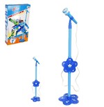Ficha técnica e caractérísticas do produto Microfone Musical Infantil com Pedestal Hero Squad 106cm - Wellmix