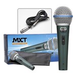 Ficha técnica e caractérísticas do produto Microfone MXT Dinamico PRO BT-58A Metal com Fio 4.5 Metros OD 5 MM - Mas Sul Digital