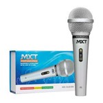Ficha técnica e caractérísticas do produto Microfone Mxt M-1138 Prata Metal Com Fio 3 Metros 541020