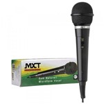 Ficha técnica e caractérísticas do produto Microfone Mxt M 1800b Plástico Preto com Fio 3 Metros Od 4 Mm