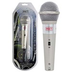Ficha técnica e caractérísticas do produto Microfone Mxt M-996 Plástico Prata com Fio 3 Metros 541023
