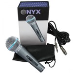 Ficha técnica e caractérísticas do produto Microfone Onyx com Fio Tk-58c