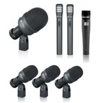 Microfone P/ Bateria Kadosh K-7 Slim Kit com 7 Peças