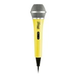 Microfone para Canto Tipo Cardioide Compacto Ik Multimedia Irig Voice Yellow - para IPad, IPhone