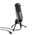 Ficha técnica e caractérísticas do produto Microfone para Estudio com Fio At-2020 Usb - Audio Technica