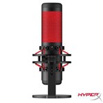 Ficha técnica e caractérísticas do produto Microfone para Streamer, Podcast e Youtuber Quad Cast - Hyperx - HX-MICQC - BK