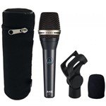 Ficha técnica e caractérísticas do produto Microfone Profissional AKG D7 Vocal Dinâmico Supercardioide de Mão com Adaptador para Pedestal