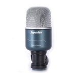 Ficha técnica e caractérísticas do produto Microfone Profissional Bumbo Superlux PRO 218A