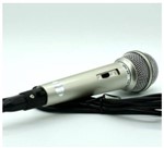 Ficha técnica e caractérísticas do produto Microfone Profissional com Fio de Mão 3 Metros Ketchup KT-701